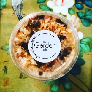 a dessert in a jar