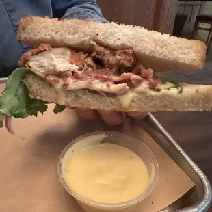 Pecan Crusted Chicken Sandwich