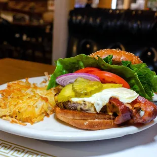 breakfast burger $14