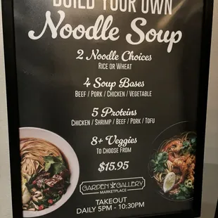 Menu special