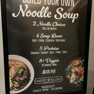 Menu special