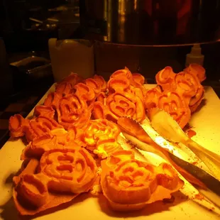 Plain Mickey Waffles