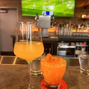 English footie &amp; cocktails.