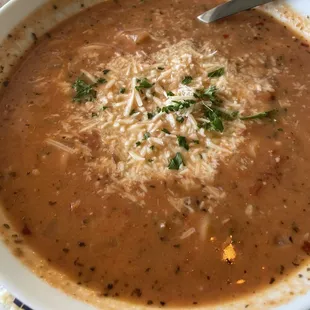 Lasagna soup is superb. OK