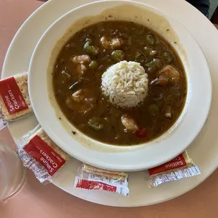 bowl of gumbo