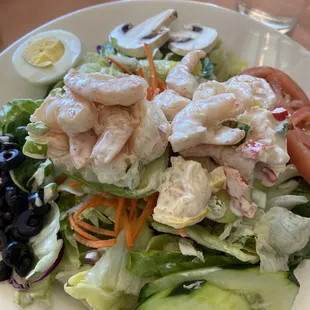 shrimp salad avocado salad