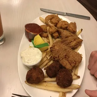 Seafood platter