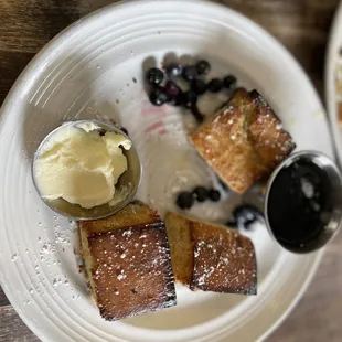 Blueberry Hotcake Stack Plates