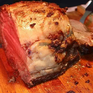 There were countless food options at the brunch buffet including Slow Roasted Prime Beef.