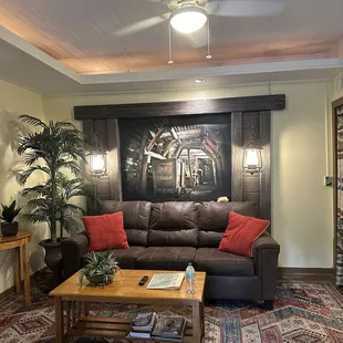 Beautiful living room in room six