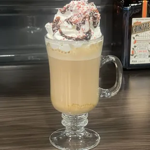 Peppermint latte