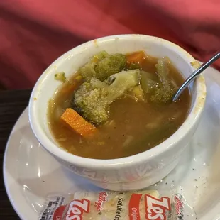 Yummy vegetable soup