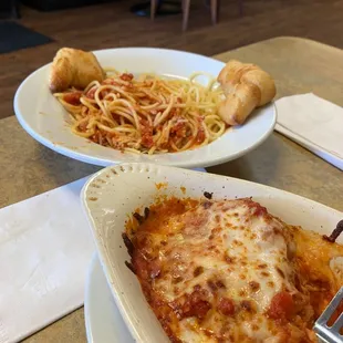 (Partially eaten) Chicken Cutlet Parmigina