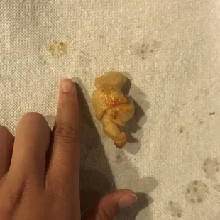 This was considered a garlic knot!!