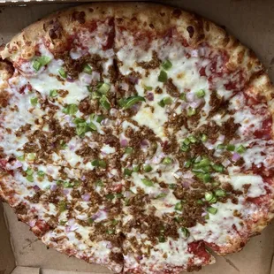 pizza, food