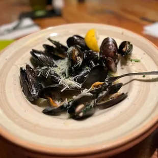Garlic Mussels