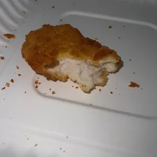 Fast food style Chicken Strips (6) that should cost $14