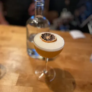 a grapefruit cocktail