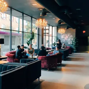 The cocktail lounge