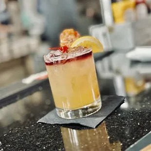 Yummy drink that Sarah made for me!