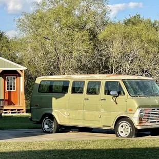 The original van from the movie
