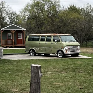 outside