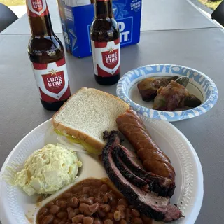 Brisket Plate with 2 Sides