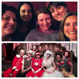 Selfie &amp; photos with the cast/crew after their Holiday show. These performances sell out fast!