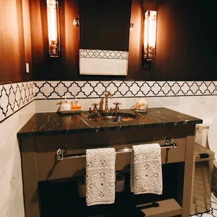 Half bath on first floor