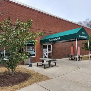 Gateway Cafe entrance.
