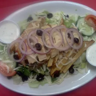 Grilled chicken salad