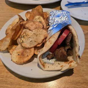 Gyro with chips