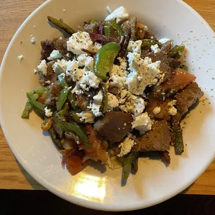 Half size rice bowl - Choice of Protein  Gyro