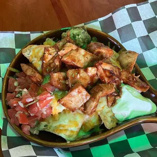 Loaded Keto Cauliflower Nachos