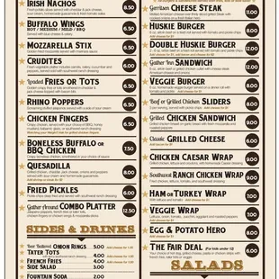 Our New Lunch and Dinner Menu. Check out our daily specials at www.thegatherinnagain.com