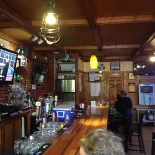Neighborhood bar.