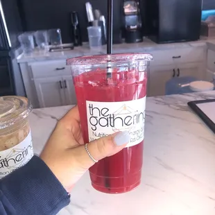 large cherry limeade tea