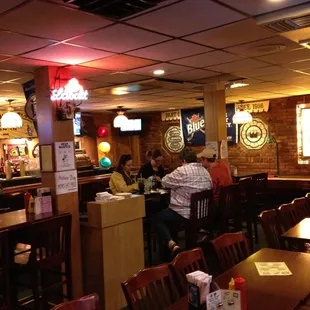 people sitting at the bar