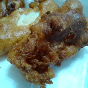 Burnt fish