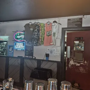 Some merch for sale
