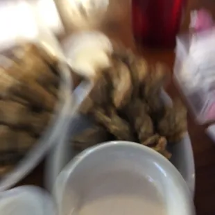 Fried gizzards