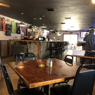The bar