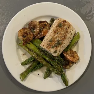 Blackened Mahi and Shrimp