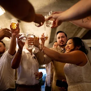 Enjoying time with our guests