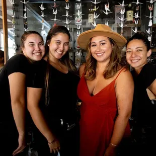 THE LOVELY TGA TEAM who worked our event