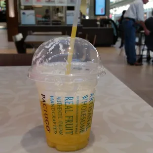 Mango passion smoothie