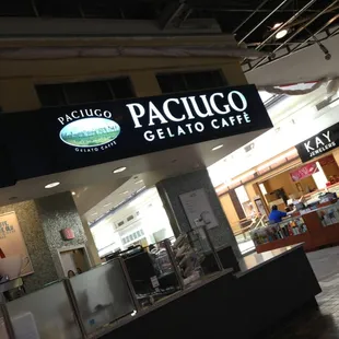 the inside of a restaurant