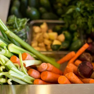 a variety of vegetables