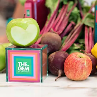 a variety of fruits and vegetables