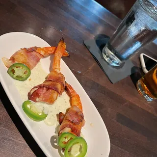 BACON WRAPPED SHRIMP